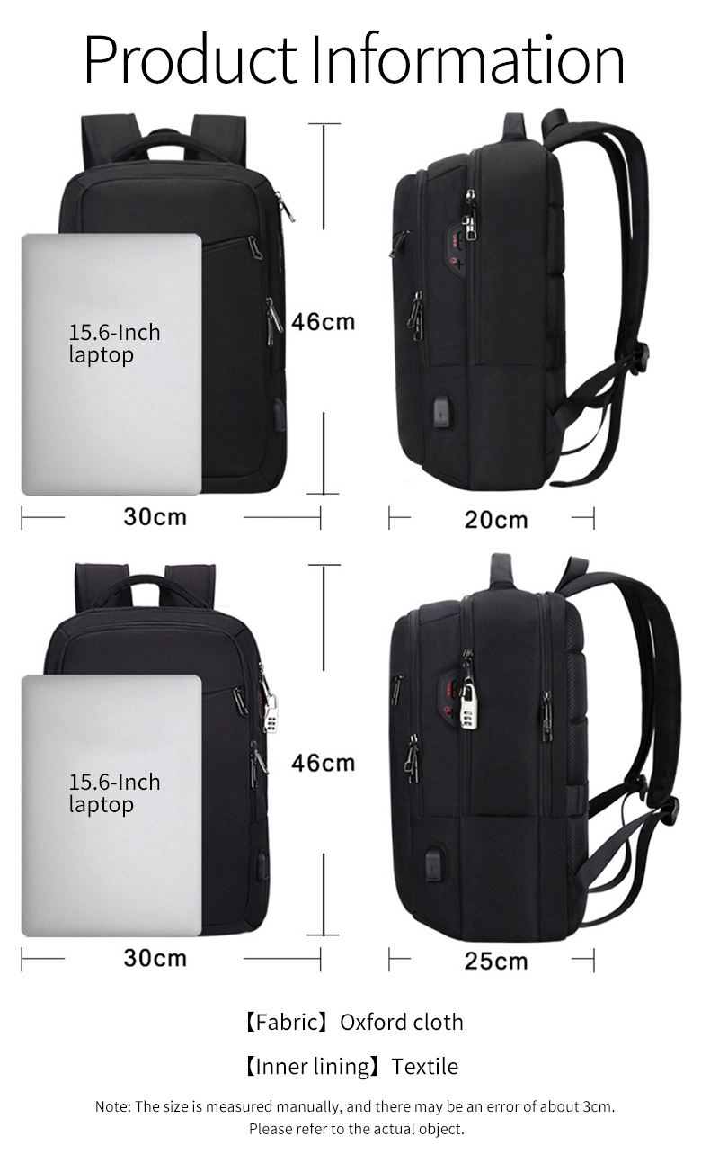 New Smooth Stylish Backpacks Outdoor Travel School Bag Fashion Bag Packs Custom Waterproof Men Backpack Bag